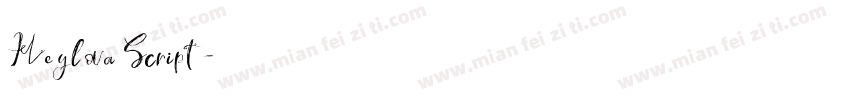 Heylova Script字体转换